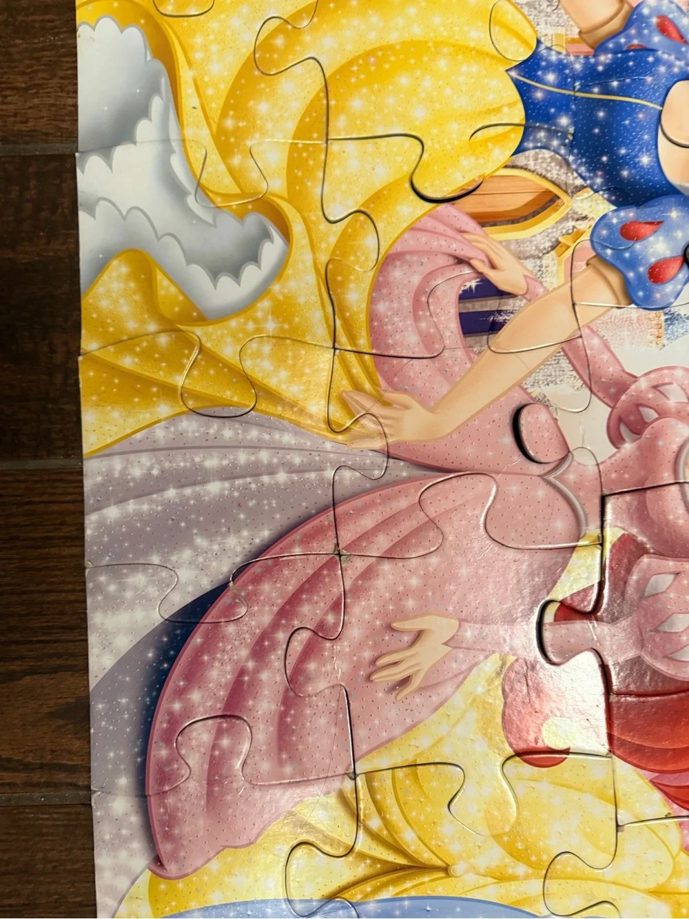 Disney Floor Puzzle Bundle Mickey Mouse Clubhouse with bonus Princess Puzzle